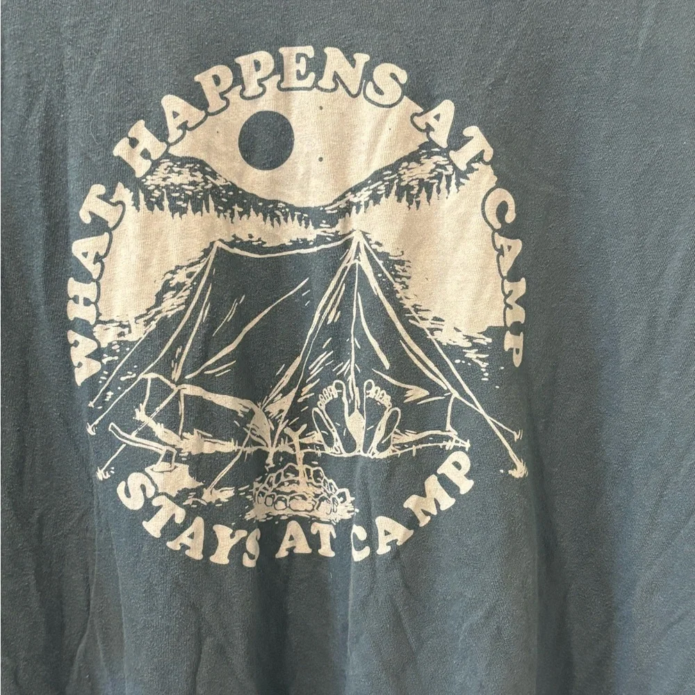 5/$25 The North Face Men's‎ Blue Graphic T-Shirt